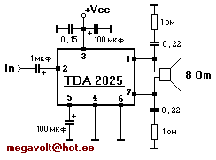    TDA2025