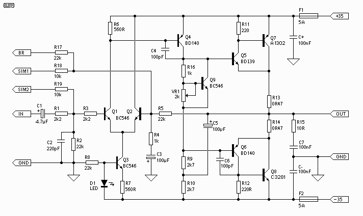 Amplifier Schematic