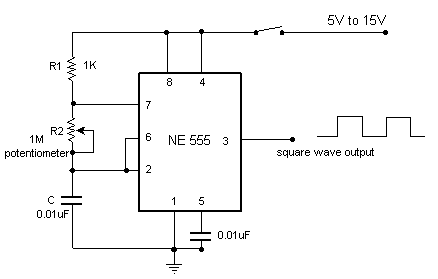Simple variable frequency oscillator